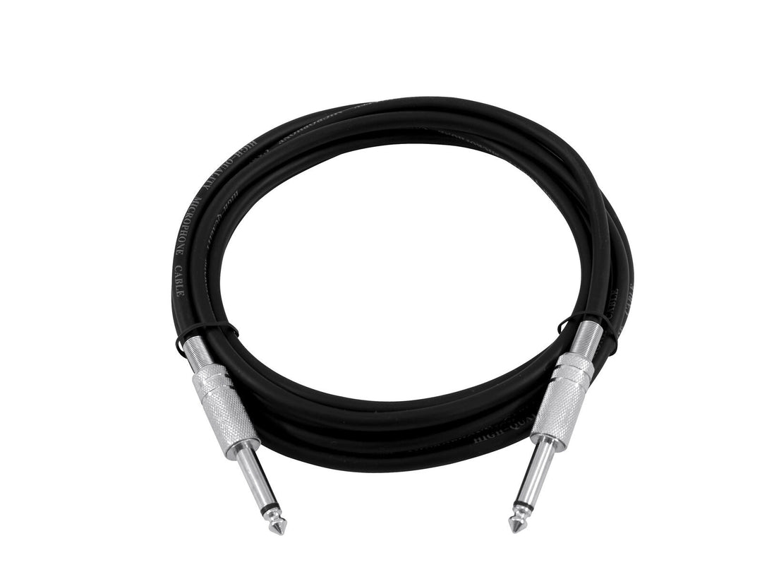 OMNITRONIC Câble jack 6.3 mono 3m bk
