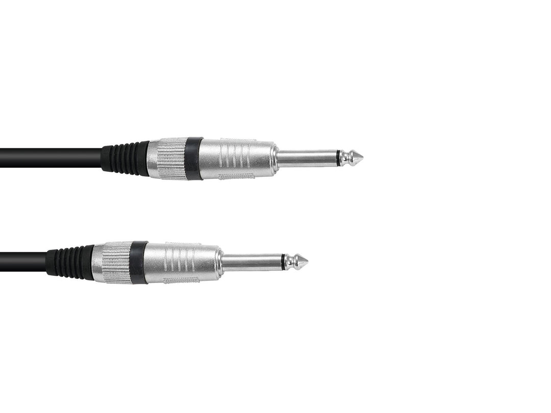 OMNITRONIC Câble Jack 6.3 mono 1m bk ROAD