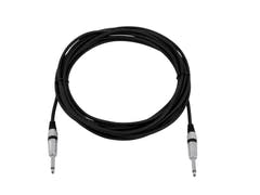 OMNITRONIC Câble jack mono 6.3 6m bk ROAD