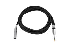 OMNITRONIC Rallonge jack stéréo 6.3 3m bk