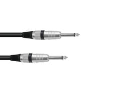 Câble d’enceinte OMNITRONIC Jack 2x1.5 1.5m bk