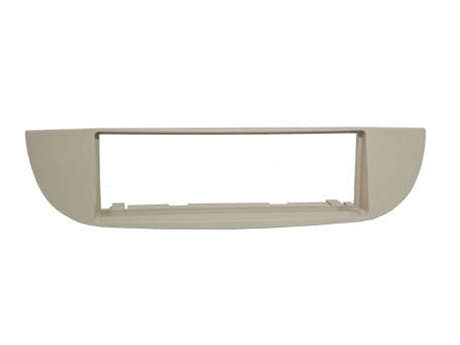 1-DIN Cadre pour Fiat 500, Beige