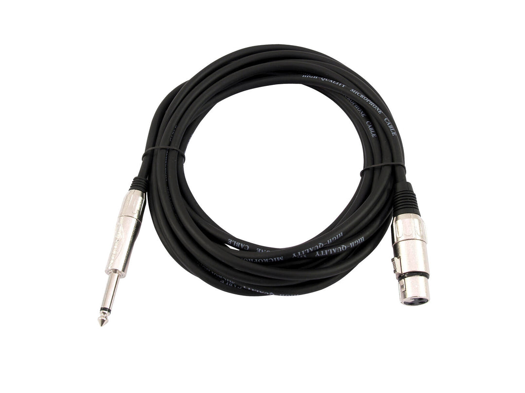 OMNITRONIC Câble adaptateur XLR(F)/Jack mono 2m bk