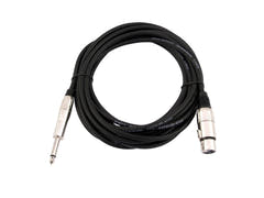 OMNITRONIC Câble adaptateur XLR(F)/Jack mono 5m bk