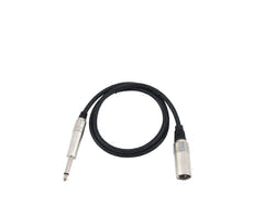 OMNITRONIC Câble adaptateur XLR(M)/Jack mono 0.9m bk