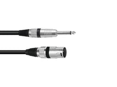 OMNITRONIC Câble adaptateur XLR(M)/Jack mono 2m bk