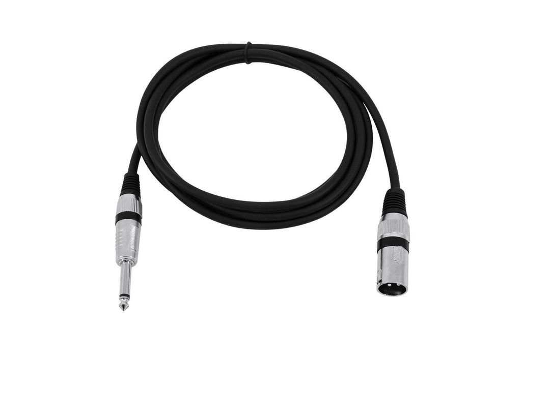 OMNITRONIC Câble adaptateur XLR(M)/Jack mono 2m bk