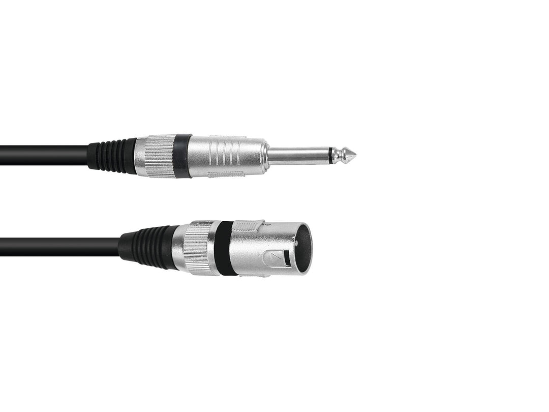 OMNITRONIC Câble adaptateur XLR(M)/Jack mono 5m bk