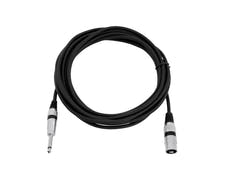 OMNITRONIC Câble adaptateur XLR(M)/Jack mono 5m bk