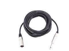 OMNITRONIC câble adaptateur XLR(M)/Jack mono 10m bk