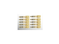 OMNITRONIC Adaptateur Jack(M)/3.5 Jack(F) 10x