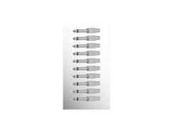 OMNITRONIC Adaptateur RCA(F)/Jack(M) avec 10x