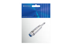 OMNITRONIC adaptateur XLR(F)/Jack(M) mono