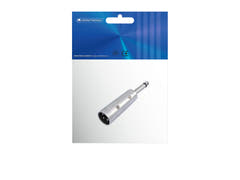 Adaptateur OMNITRONIC XLR(M)/Jack(M) mono