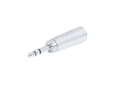 OMNITRONIC adaptateur XLR(M)/Jack(M) stéréo