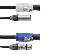 EUROLITE Câble combiné DMX P-Con/XLR 3 broches 5m