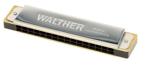 Walther harmonica trémolo en do majeur, 32 tons, dans une boîte en carton