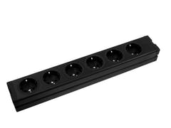 Distributeur EUROLITE 6 voies ALU bk