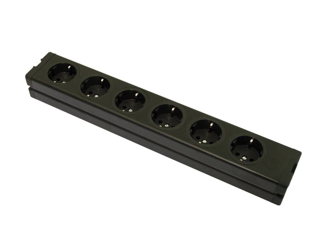 Distributeur EUROLITE 6 voies ALU bk