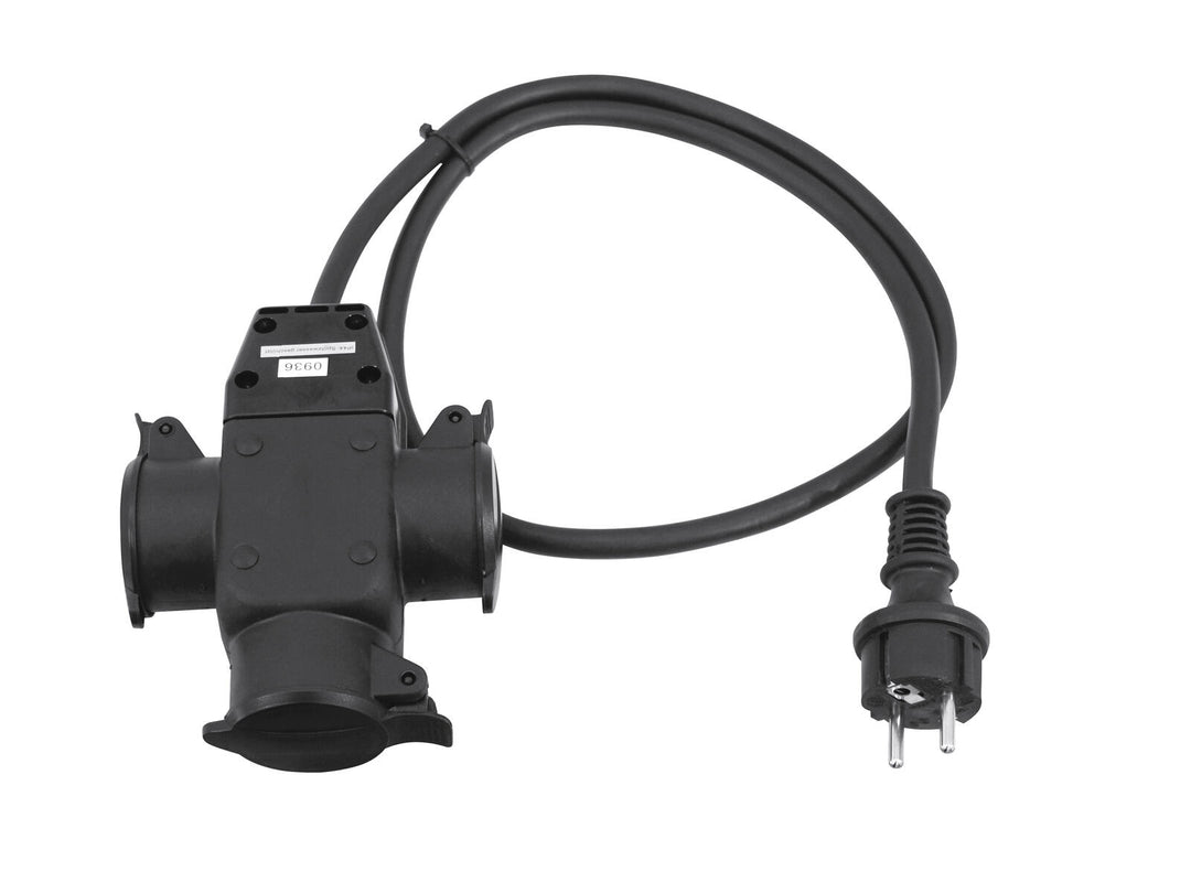 EUROLITE Rallonge 3x1.5 1m triple