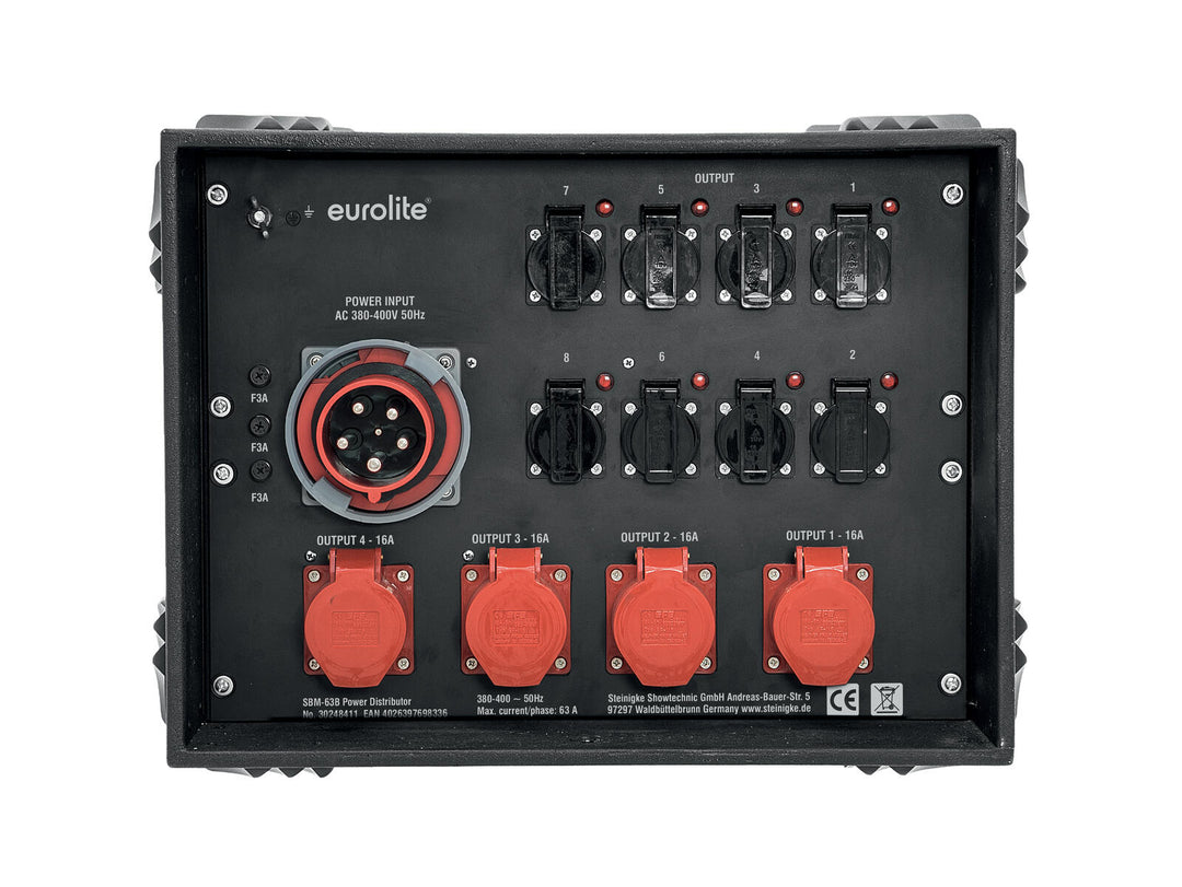 EUROLITE SBM-63B Répartiteur de puissance