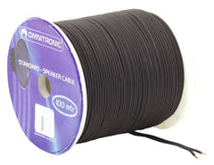 Câble d’enceinte OMNITRONIC 2x1.5 100m bk