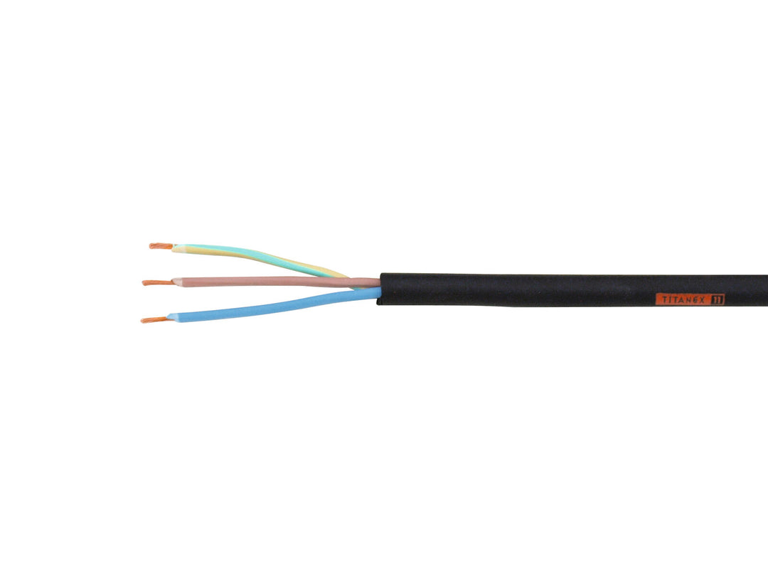 TITANEX Câble d'alimentation 3x1.5 100m H07RN-F