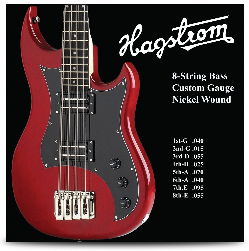 Hagstrom 8 cordes set