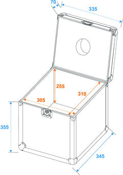 Eurolite Flightcase pour Boule à Facettes (30cm)