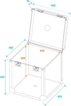 Eurolite Flightcase pour Boule à Facettes (40cm)