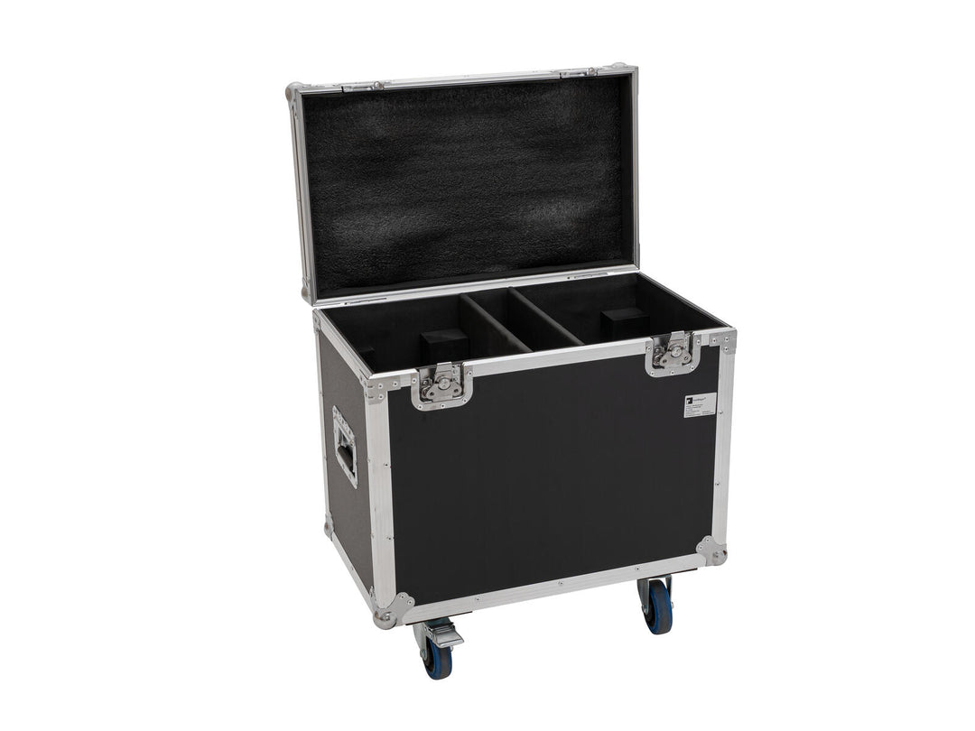 ROADINGER Flightcase 2x TMH-H380 avec roulettes