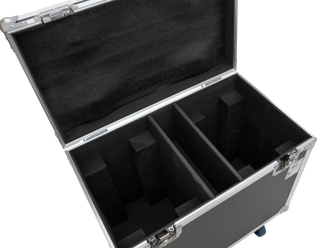 ROADINGER Flightcase 2x TMH-H380 avec roulettes
