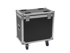 ROADINGER Flightcase 2x IP TMH-H420 avec roulettes