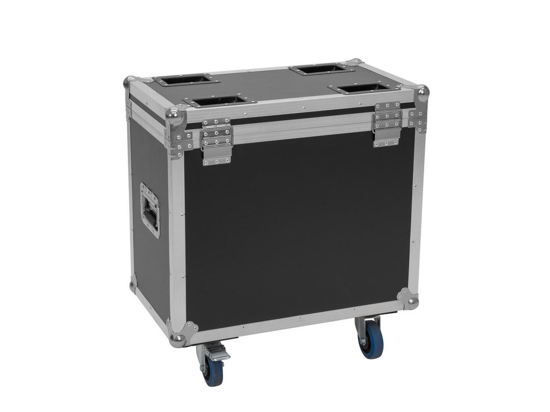ROADINGER Flightcase 2x IP TMH-H420 avec roulettes
