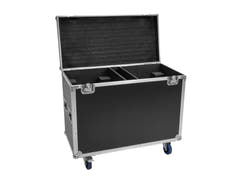 ROADINGER Flightcase 2x IP TMH-H760 avec roues