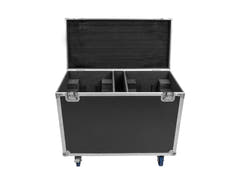 ROADINGER Flightcase 2x IP TMH-H760 avec roues