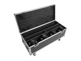 ROADINGER Flightcase 2x LED TMH Bar-S120 with wheels