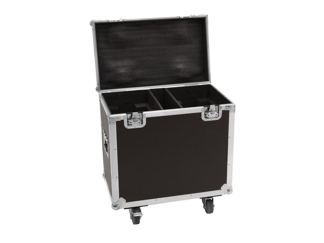 ROADINGER Flightcase 2x TMH-X12 avec roulettes
