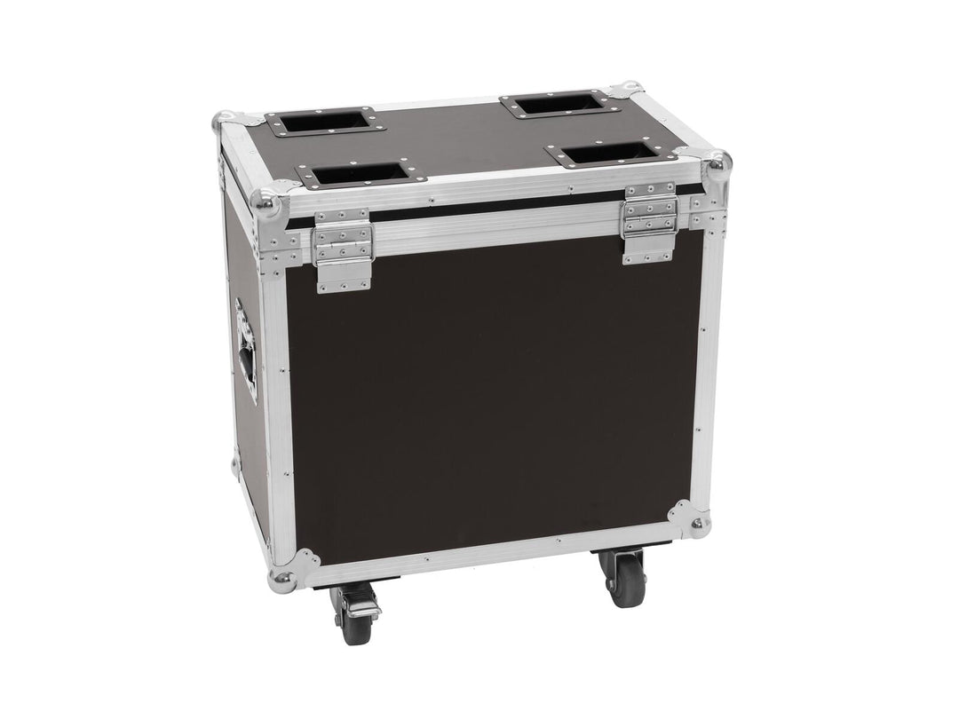 ROADINGER Flightcase 2x TMH-X12 avec roulettes