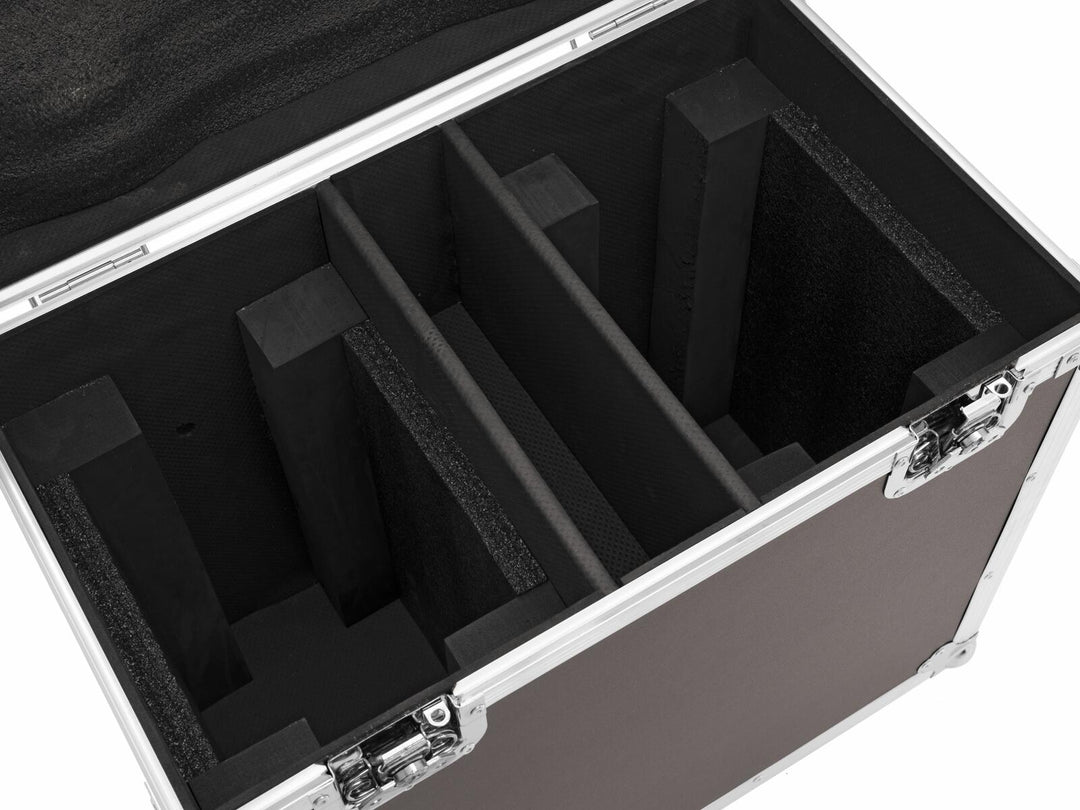ROADINGER Flightcase 2x TMH-X12 avec roulettes