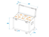 ROADINGER Flightcase 2x TMH-XB-280