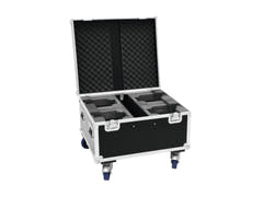 ROADINGER Flightcase 4x LED TMH-X1 Moving Head Beam avec roulettes