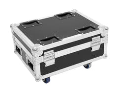 ROADINGER Flightcase 4x AKKU IP UP-4 QuickDMX avec fonction de recharge
