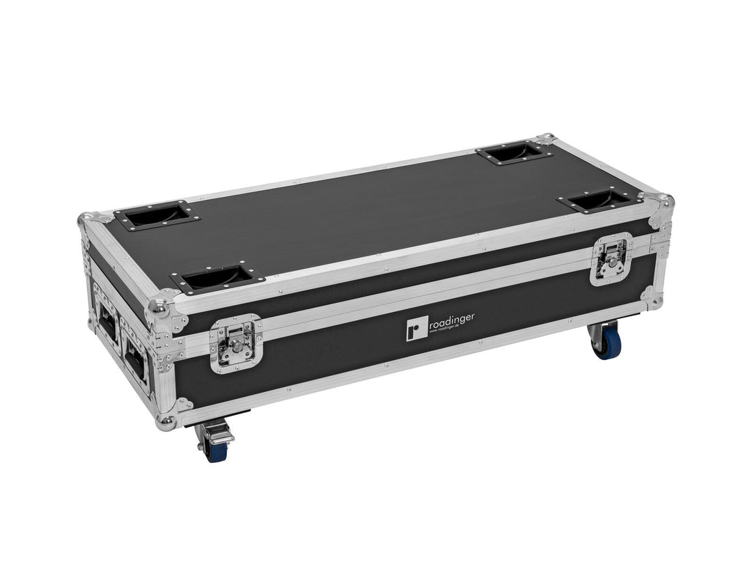 ROADINGER Flightcase 8x AKKU IP UP-4 QuickDMX avec fonction de recharge