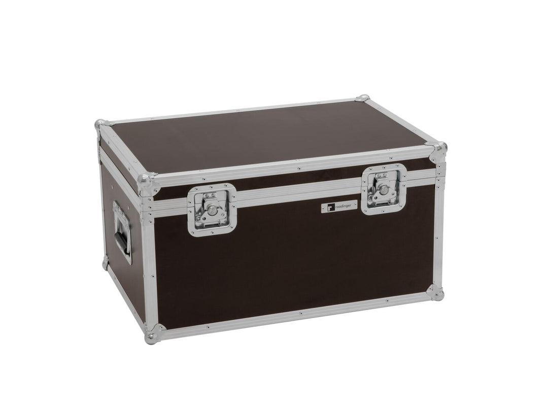 ROADINGER Flightcase pour 4 LED 4/7C-12 Silent Slim Spot