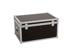 ROADINGER Flightcase pour 4 LED 4/7C-12 Silent Slim Spot