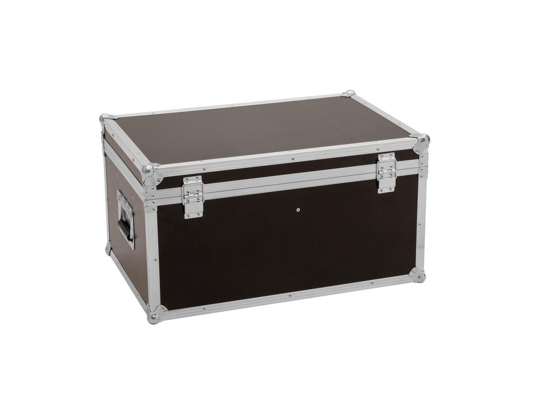 ROADINGER Flightcase pour 4 LED 4/7C-12 Silent Slim Spot