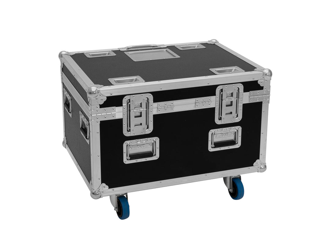 ROADINGER Flightcase 4x LED TMH-X4 avec roulettes