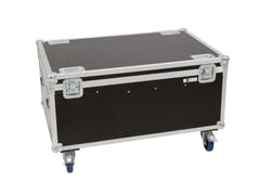 ROADINGER Flightcase pour 8 LED IP PAR 12x8W QCL/12x9 SQL Spot à roulettes