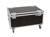 ROADINGER Flightcase pour 8 LED IP PAR 12x8W QCL/12x9 SQL Spot à roulettes